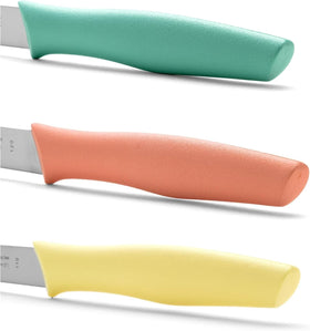 Arcos Nova paring knife with an 85 mm blade delivering precise cuts for delicate prep.