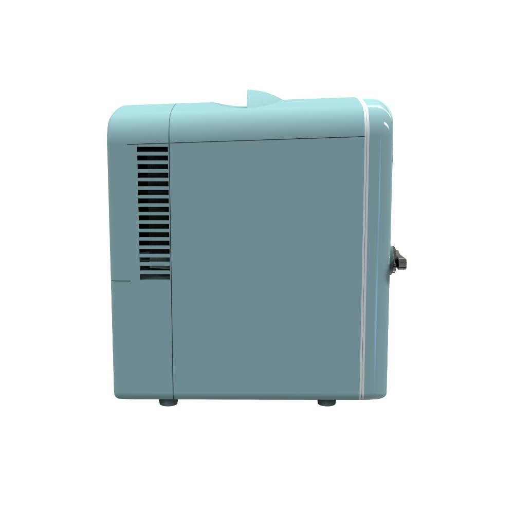 ARCTIC CHEF compact fridge holds six cans for quick cooling