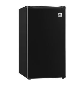 ARCTIC CHEF mini fridge with reversible doors for layout flexibility.