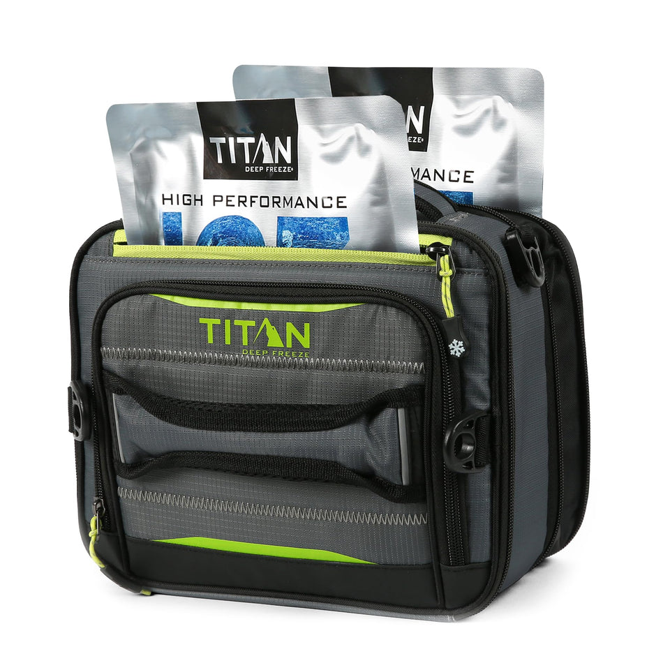 Arctic Zone Titan Deep Freeze front view with water-repellent finish for everyday use.