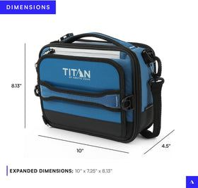 Arctic Zone Titan bag with stain- and water-repellent exterior for easy cleaning