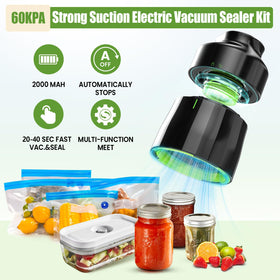 Arctiiro kit includes four mason jar lids for quick setup.
