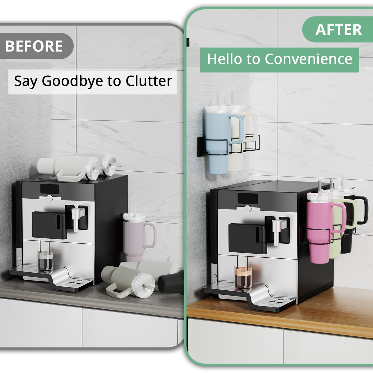 Arctiiro secure setup for cups and lids during meals and prep.