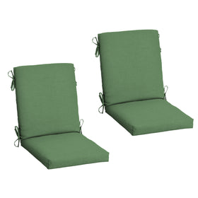 Arden Selections rainproof 20x44 outdoor chair cushion for all-season dining comfort.