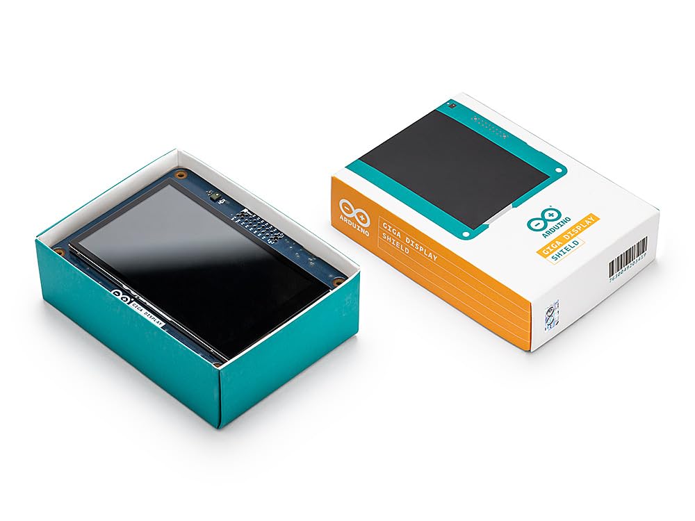 Arduino GIGA Display Shield IMU integration with BMI270 for motion sensing.
