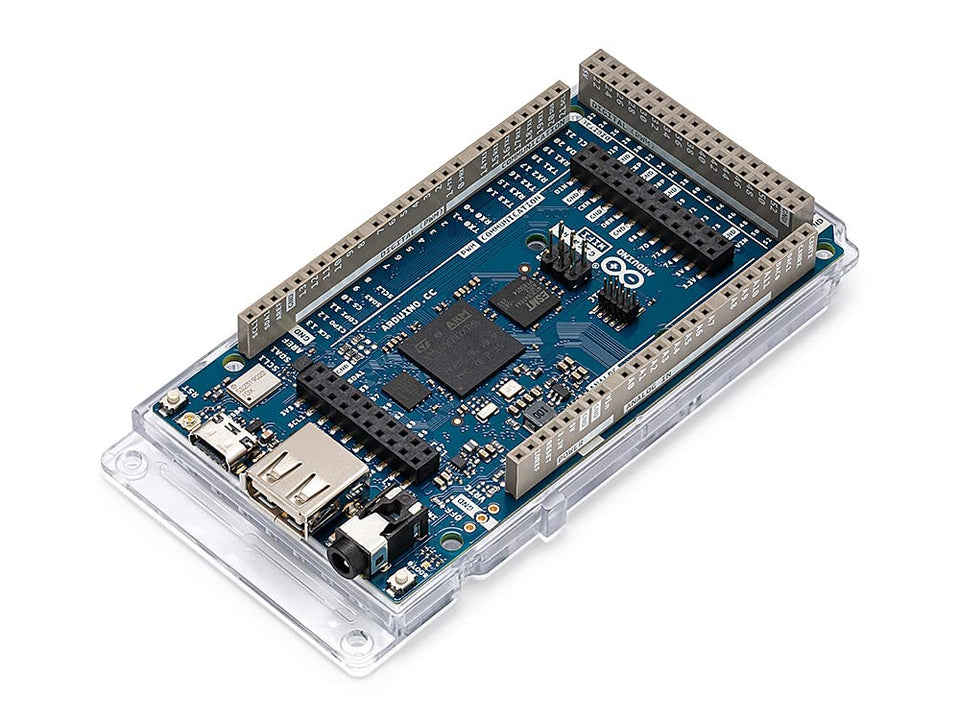 Arduino Giga R1 WiFi dual-core architecture enabling demanding edge tasks.