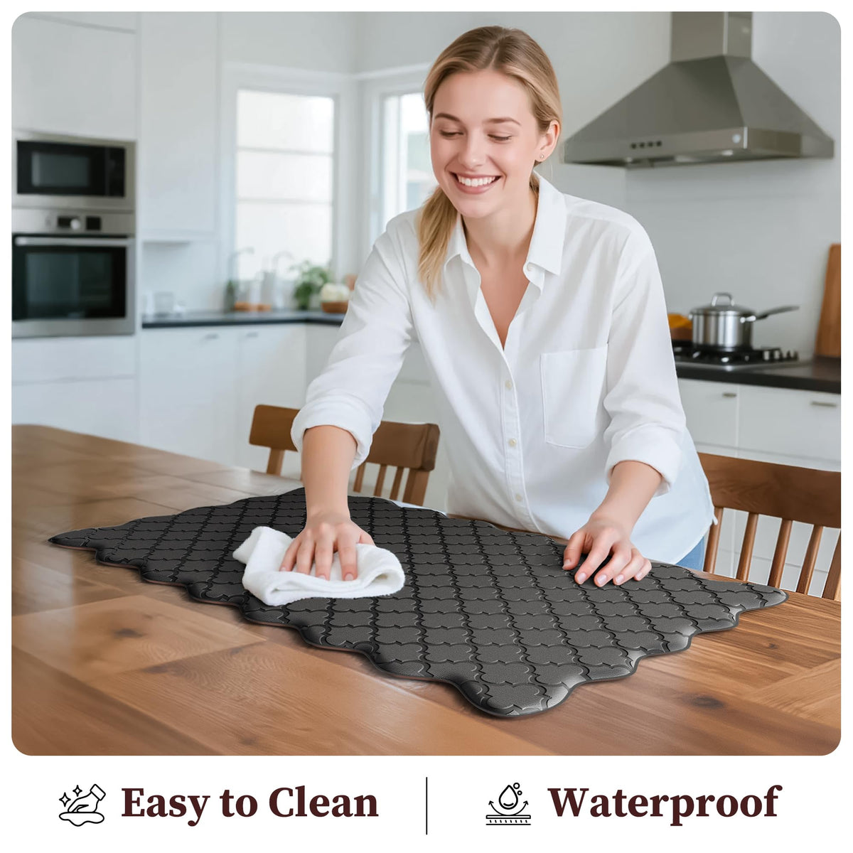 Arenarug durable PVC kitchen mat built for busy kitchens.