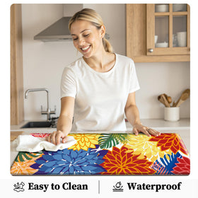 Arenarug two-piece set offers flexible coverage for sink and stove areas.