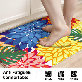 Arenarug waterproof surface resists spills and cleans easily for busy kitchens.