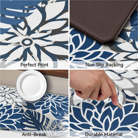 Arenarug sink-front kitchen mat offers cushioned comfort at the prep area