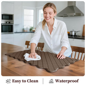 Arenarug two-piece set sizes 17x30 and 17x47 inches in brown