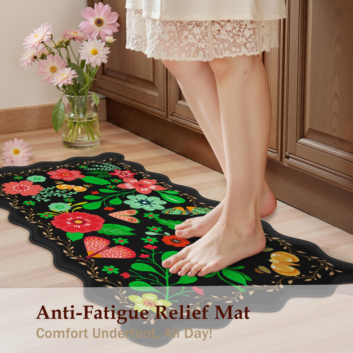 Arenarug waterproof surface cleans up quickly after spills and splashes.