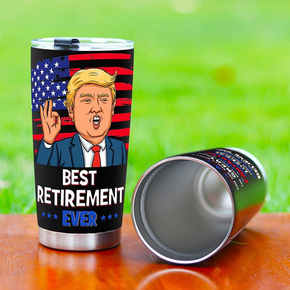 AREOK stainless steel insulated cup in hand, lightweight and durable.