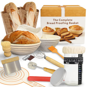 ARHY Sourdough Starter Kit glass jar for precise fermentation monitoring