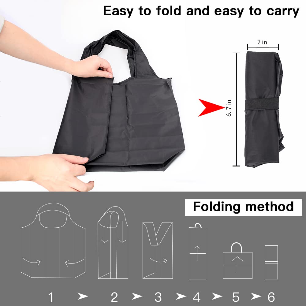Aricsen large-capacity grocery bags in use carry groceries with ease.