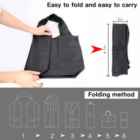Aricsen large-capacity grocery bags in use carry groceries with ease.