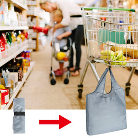 Aricsen yellow foldable grocery bag stands out for quick purchases