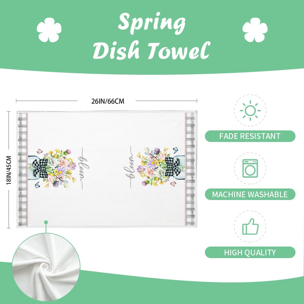 ARKENY farmhouse spring decor complements kitchen and table setups