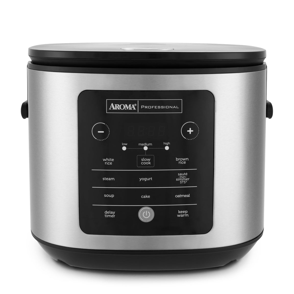 AROMA 20-cup slow-cook rice cooker with large capacity for batch meals