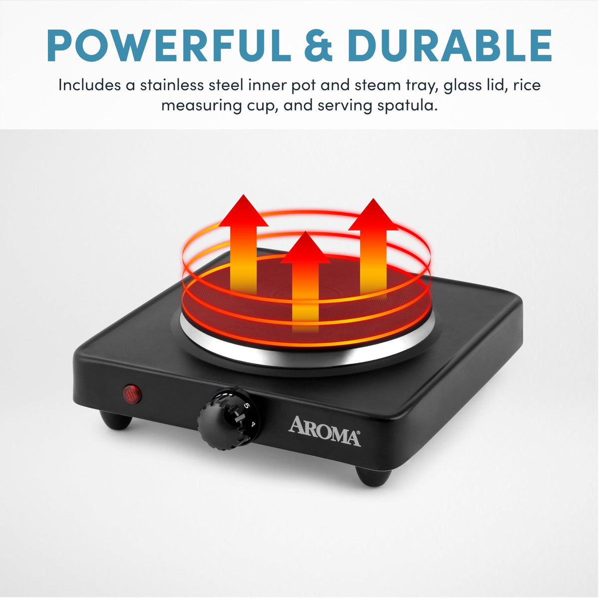 AROMA AHP-303 portable compact design fits small spaces or travel needs