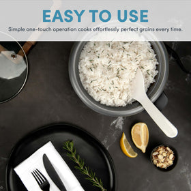 AROMA ARC-363NGB ceramic-corecoat pot for easy cleaning and nonstick use