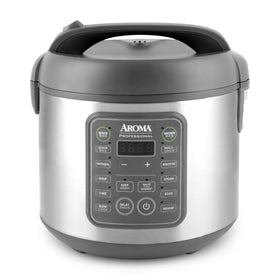 AROMA ARC-5200SG digital display showing multiple cooking modes for versatile meals