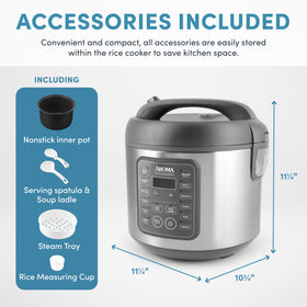 AROMA ARC-5200SG multi-grains function for varied grain textures