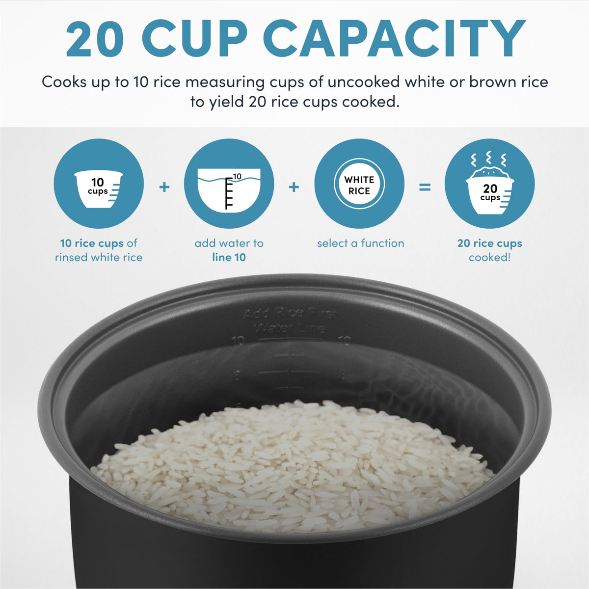AROMA ARC-5200SG 5-quart slow cooker mode for one-pot meals