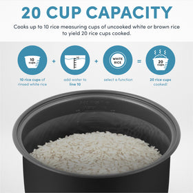 AROMA ARC-5200SG 5-quart slow cooker mode for one-pot meals
