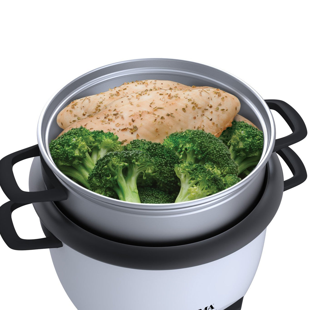 AROMA ARC-747-1NG inner pot and accessories for easy cleanup.