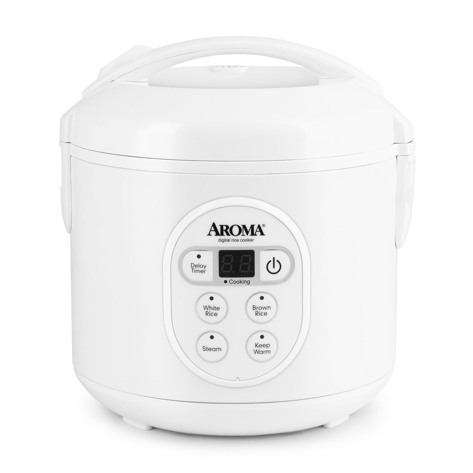 AROMA ARC-914D front view, compact kitchen-friendly design