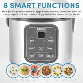 AROMA ARC-994SG removable inner pot for easy cleanup after cooking