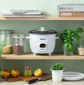 AROMA cooked rice and grains ready to serve with ease.