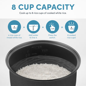 AROMA CoreCoat fluffy white rice every time.