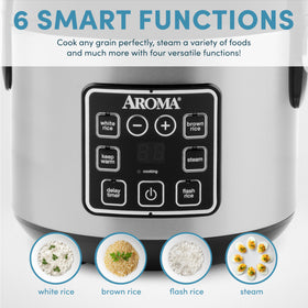 AROMA digital rice cooker rice cooking under steam for fluffy grains