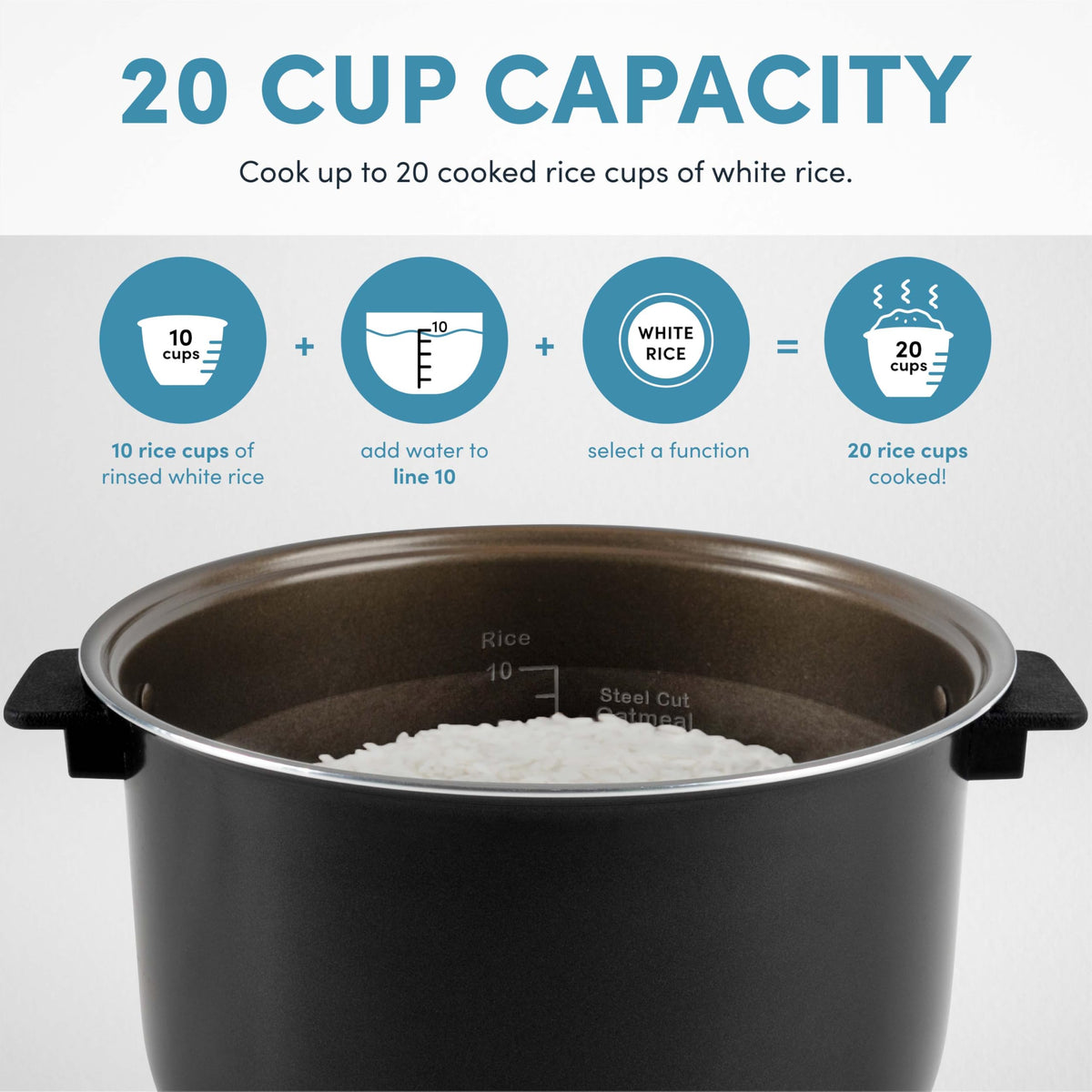 AROMA HeatFlow Pro rapid heat delivers even cooking and energy efficiency