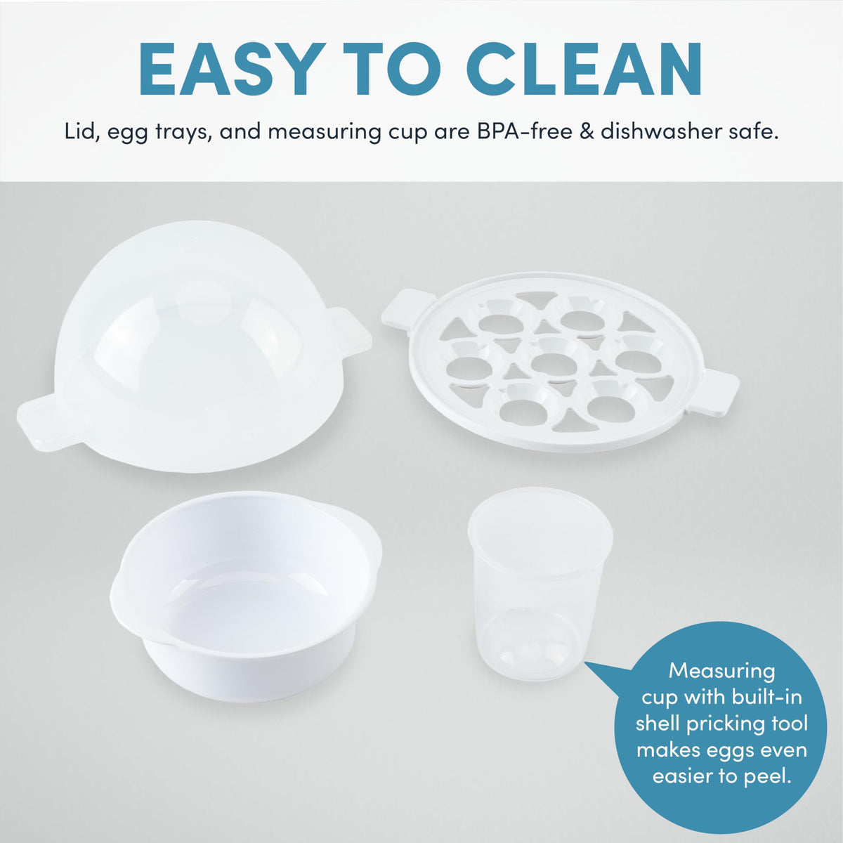 AROMA Poaching Tray insert allows restaurant-style poached eggs at home.