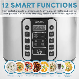 Digital control panel of the ARoma Professional 5-Quart