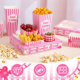 ARQRHTLY movie night party set flat-pack for quick setup