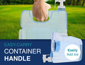 Arrow Home Oasis wide opening for easy filling and ice addition
