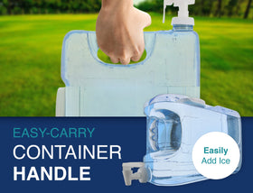 Arrow Home Oasis durable BPA-free container for repeated use and easy refills.