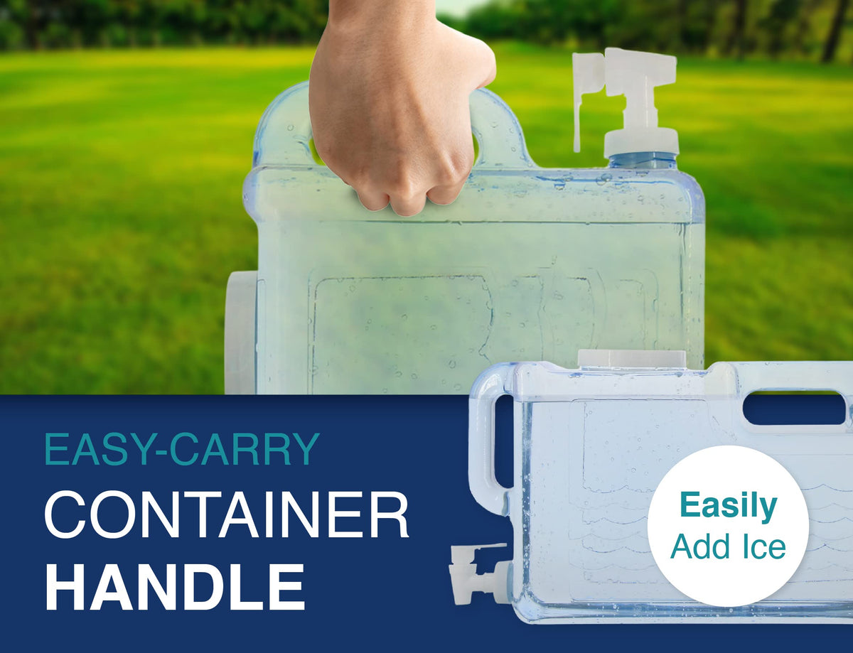 Arrow Home portable dispenser ready for picnics, sports, or camping trips.