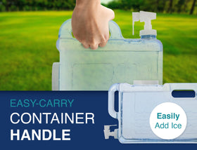 Arrow Home portable dispenser ready for picnics, sports, or camping trips.