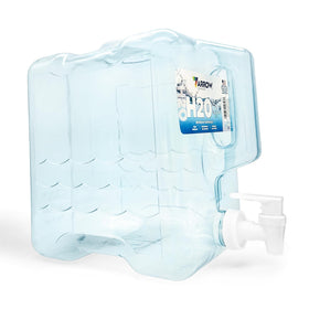 Arrow Home Products 2-Gallon Drink Dispenser with Spigot in fridge for easy, chilled pouring.