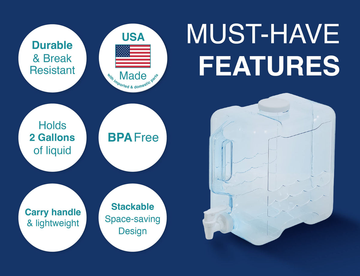 Arrow Home Products Made-in-USA beverage dispenser built for durable daily use.