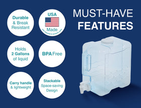 Arrow Home Products Made-in-USA beverage dispenser built for durable daily use.