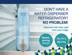 Arrow Home Products Ultra Slimline dispenser easy-pour spout for controlled dispensing.