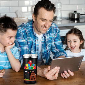 Arsemica leak-proof design tumbler ensuring spill-free use.