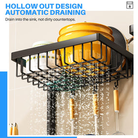 ARSTPEOE adjustable-length rack from 24.8 to 35.4 inches for various sinks