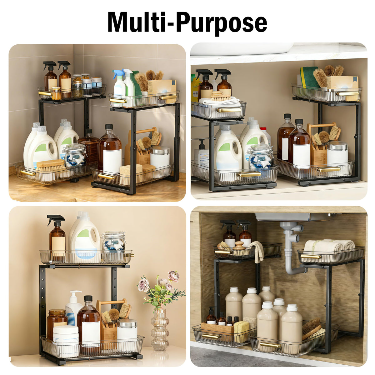 ARSTPEOE sturdy durable construction using plastic and metal tubes for lasting support.